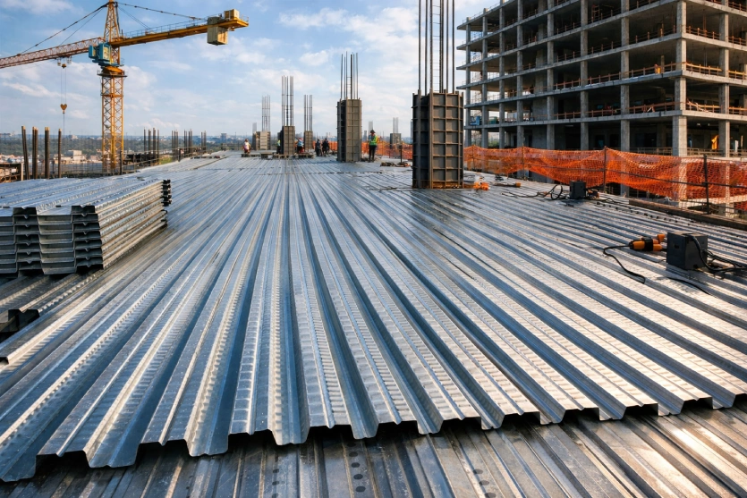Why is Metal Decking the first Choice for Builders in the Construction Industry?