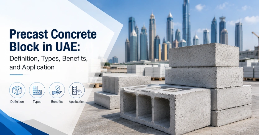 Precast Concrete Block in UAE: Definition, Types, Benefits, and Application