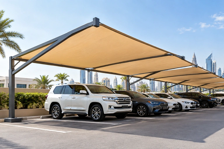 Car Parking Fabrications in UAE for Durable Shades and Vehicle Protection
